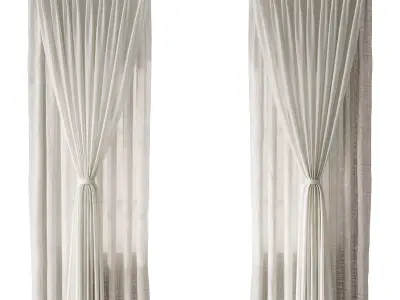 Curtains 26 3D model