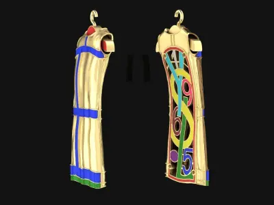 Pendant Dress YSL 3D print model