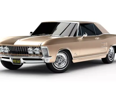 Buick Riviera 1963 3D model