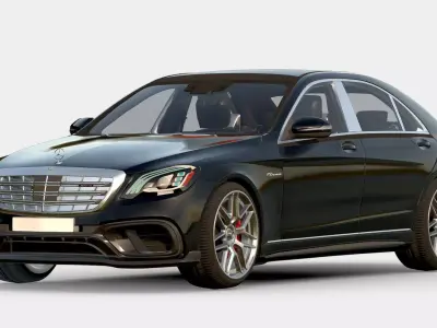 Mercedes-Benz S65 AMG 3D model
