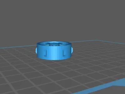 ISUZU D-MAX WHEEL RIM 3D print model