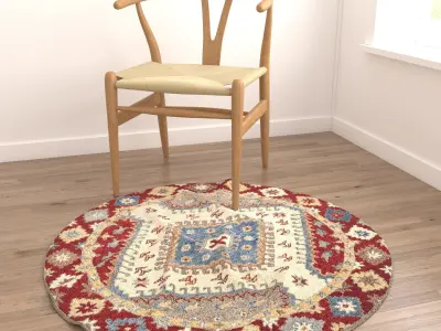 Rugs No 6 Low-poly 3D model