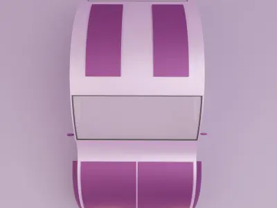 Lowpoly Car 5 Low-poly 3D model