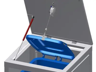 box-for-garbage-cans 3D print model
