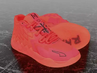 PUMA MB 01 3D SHOES Low-poly 3D model