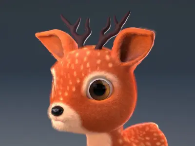 Deer Model 3D model