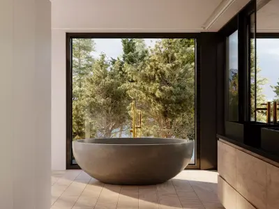 NEO Villa Exterior Design and Interior 3D model