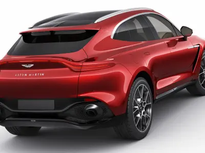 Aston Martin DBX 3D model