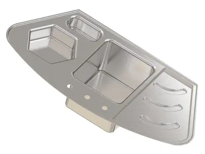 Premium Kitchen Sink 3D print model