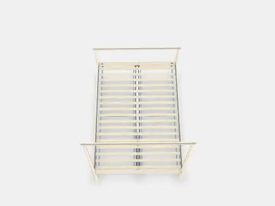 GJORA Bed frame 7 Low-poly 3D model