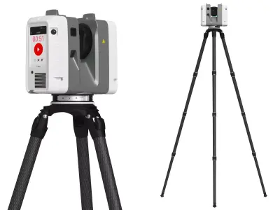 Leica RTC360 3D Laser Scanner 3D model