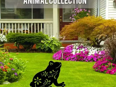 Wonderful Artificial Frog Home and Garden Outdoor Lawn Decor 3D model
