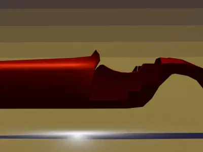 Model vintage car Free low-poly 3D model
