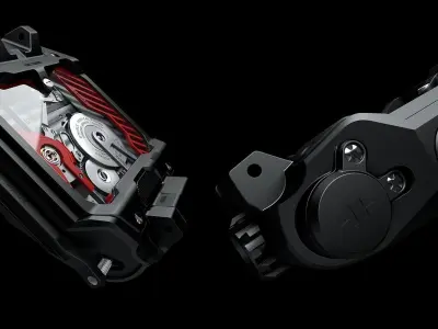 Watch - URWERK  EMC TIME HUNTER XRAY  3D model