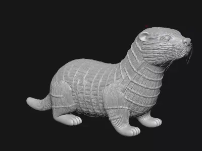 Lutra 3D print model