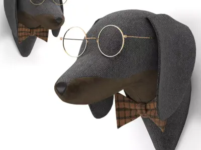 Soft Teckel - Ralph 3D model