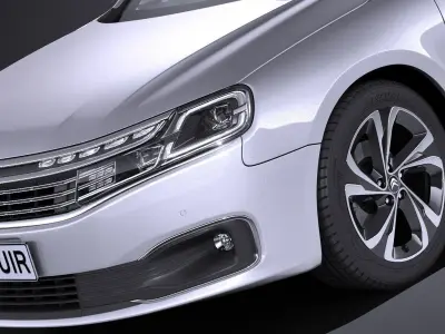 Citroen C6 2017 3D model