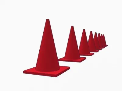 Traffic Cone 3D print model
