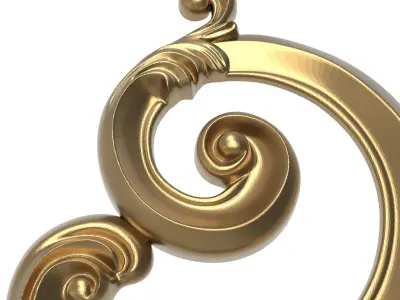  decorative pattern ready for 3D printing 3D model