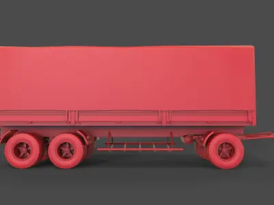 Trailer mod1 3D print model