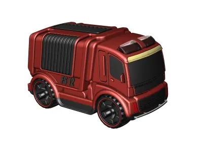 fire truck toys 3D print model