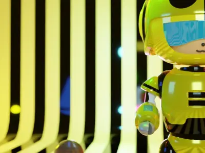 robot Free 3D model order