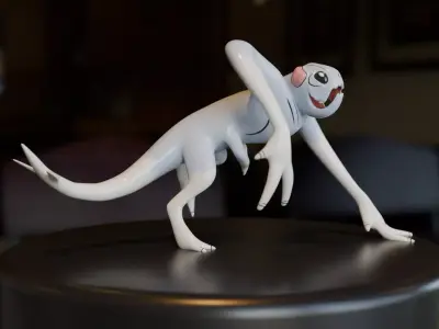 Cloverfield Monster Chibi Statue Free 3D print model