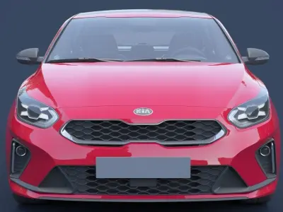 Kia Proceed 2019 3D model