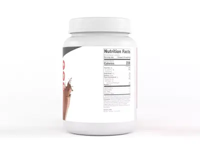 Protein Powder 3D model 27