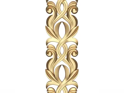 Ornament Element Molding 016 Low-poly 3D model