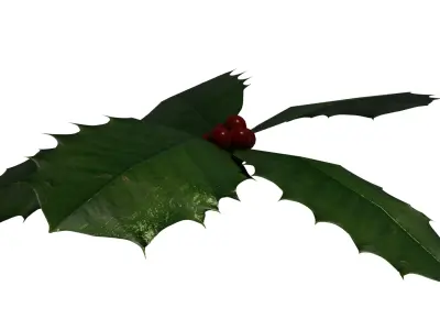 Holly Free low-poly 3D model