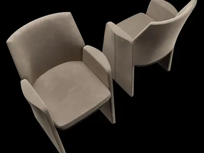 ANTHONY - Dining Chair 3D model