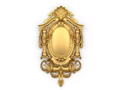 carved classic decorative ornament cnc 3d printing stl 65 3D model purchase