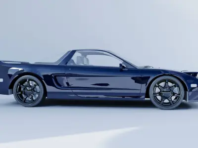Honda NSX sport car 3D model