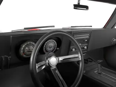 Chevrolet Camaro 67 3D model