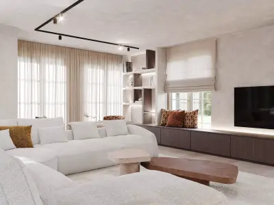 Modern Appartment scene 3D model