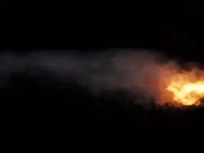 Animated Vdb Car Fire 300 Frames loopable 3D model