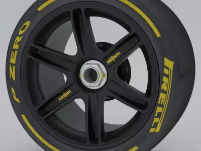 rotiform NGO wheel 3D model