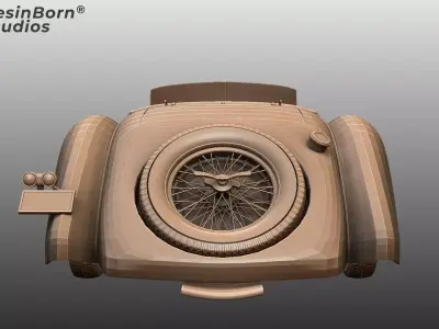 Mercedes-Benz SS Roadster W06 1928 3D print model