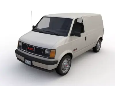GMC Safari Wagon 1987 3D model