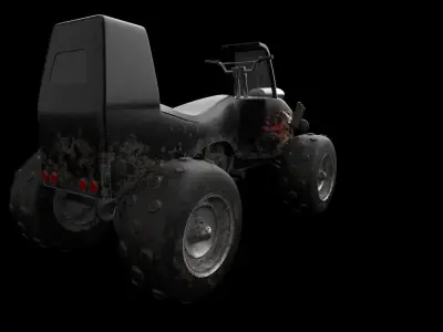 Quad Bike Free 3D model