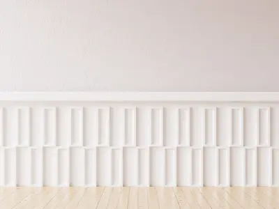 Wall Partition for your interior Low poly 12 3D model