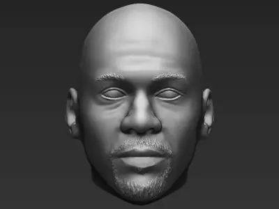 Michael Jordan standard version only mesh 3D model