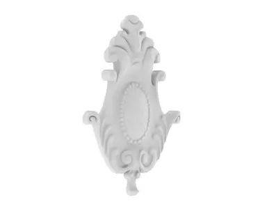 Cartouche Ornament 044 3D model