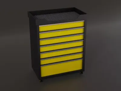 Tool Chest 3D model