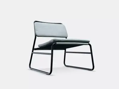 LINNEBACK Easy chair 2 3D model