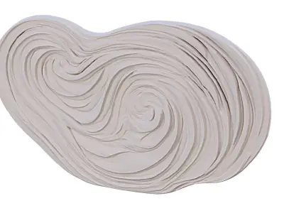 decor set wall panel relief mural CNC 17 3D print model