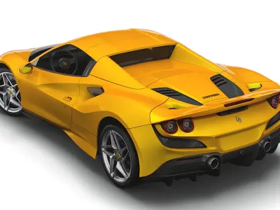 Ferrari F8 Spider 2023 3D model