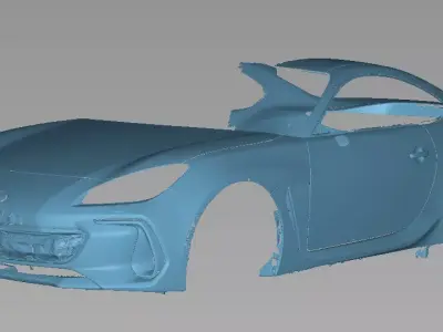 Subaru BRZ ZD8 3D Scan Data 3D model