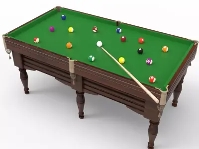 Billiard Table 3D model